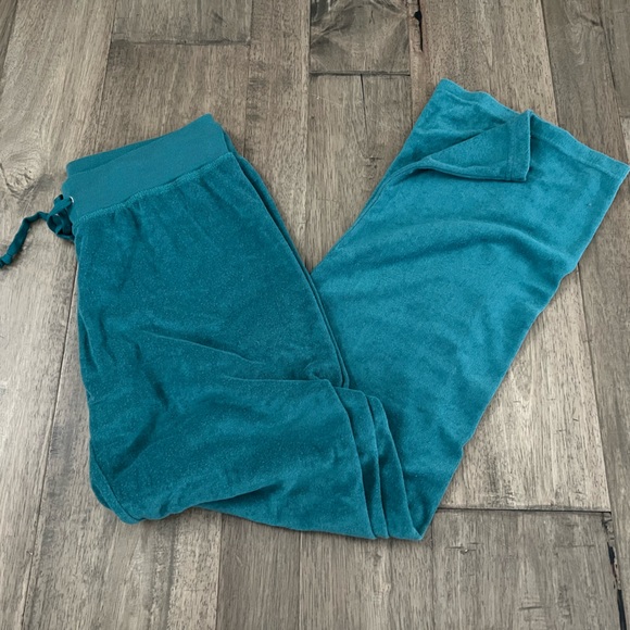 Charlotte Russe Pants - Charlotte Russe track pants / lounge pants / wide leg soft Terry cloth sweatpant